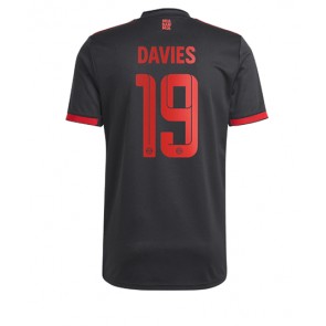 Bayern Munich Alphonso Davies #19 Tredjedrakt 2022-23 Kortermet